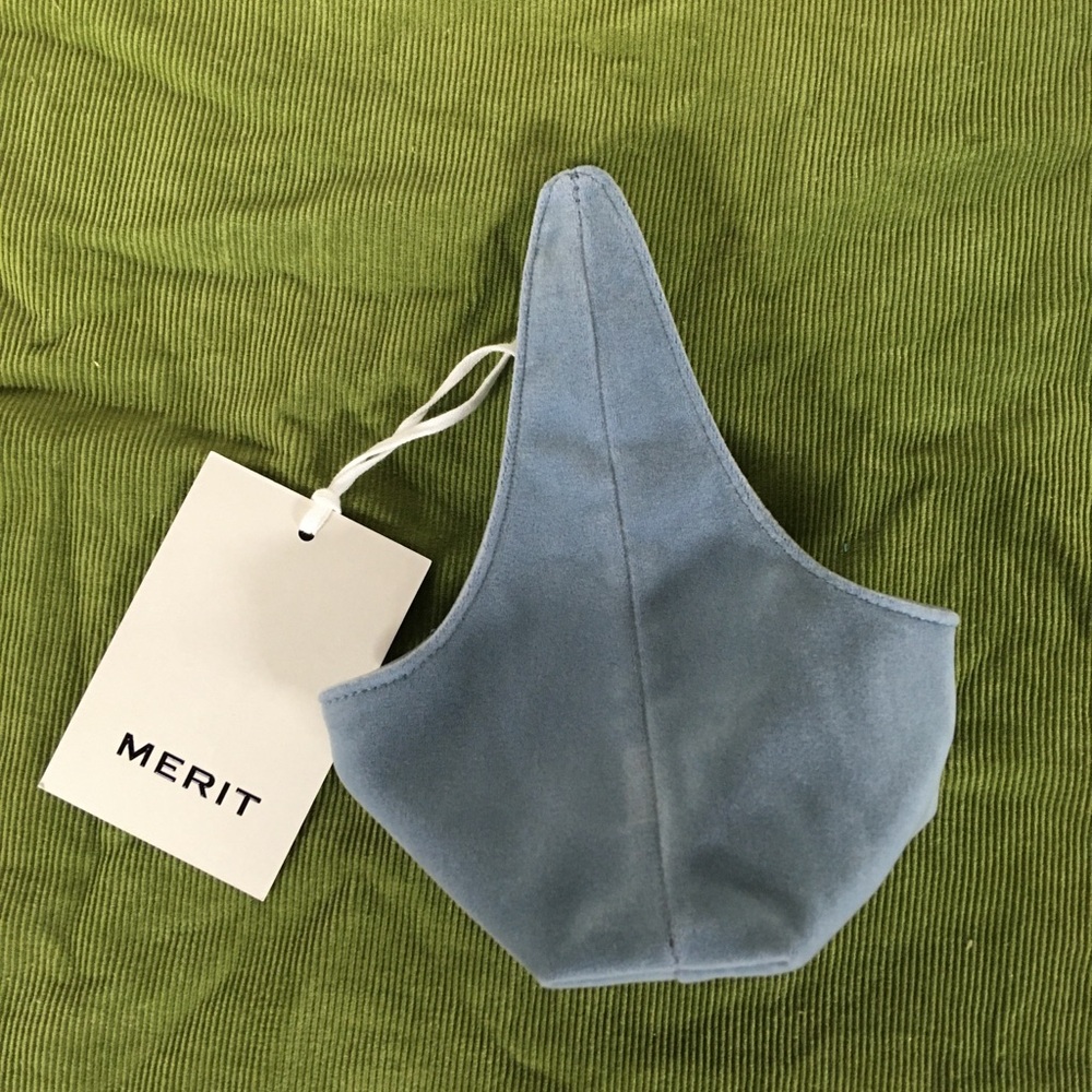Merit limited edition Mini Blue Bag nwt!